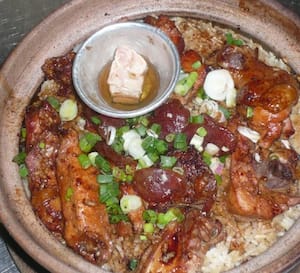Fei fei claypot chicken rice